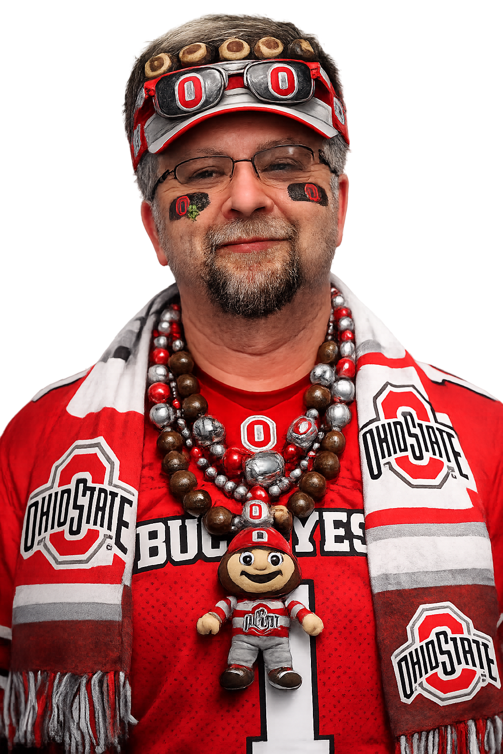 THE David Johnson in THE Ohio State University fan gear